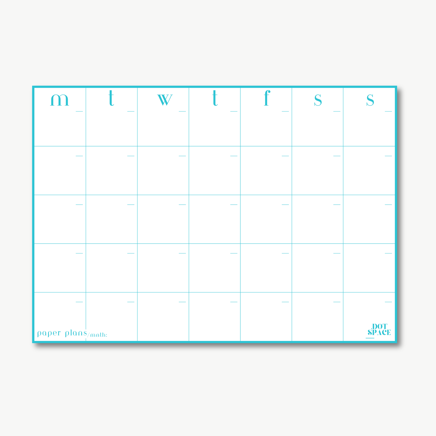 Paper Plans