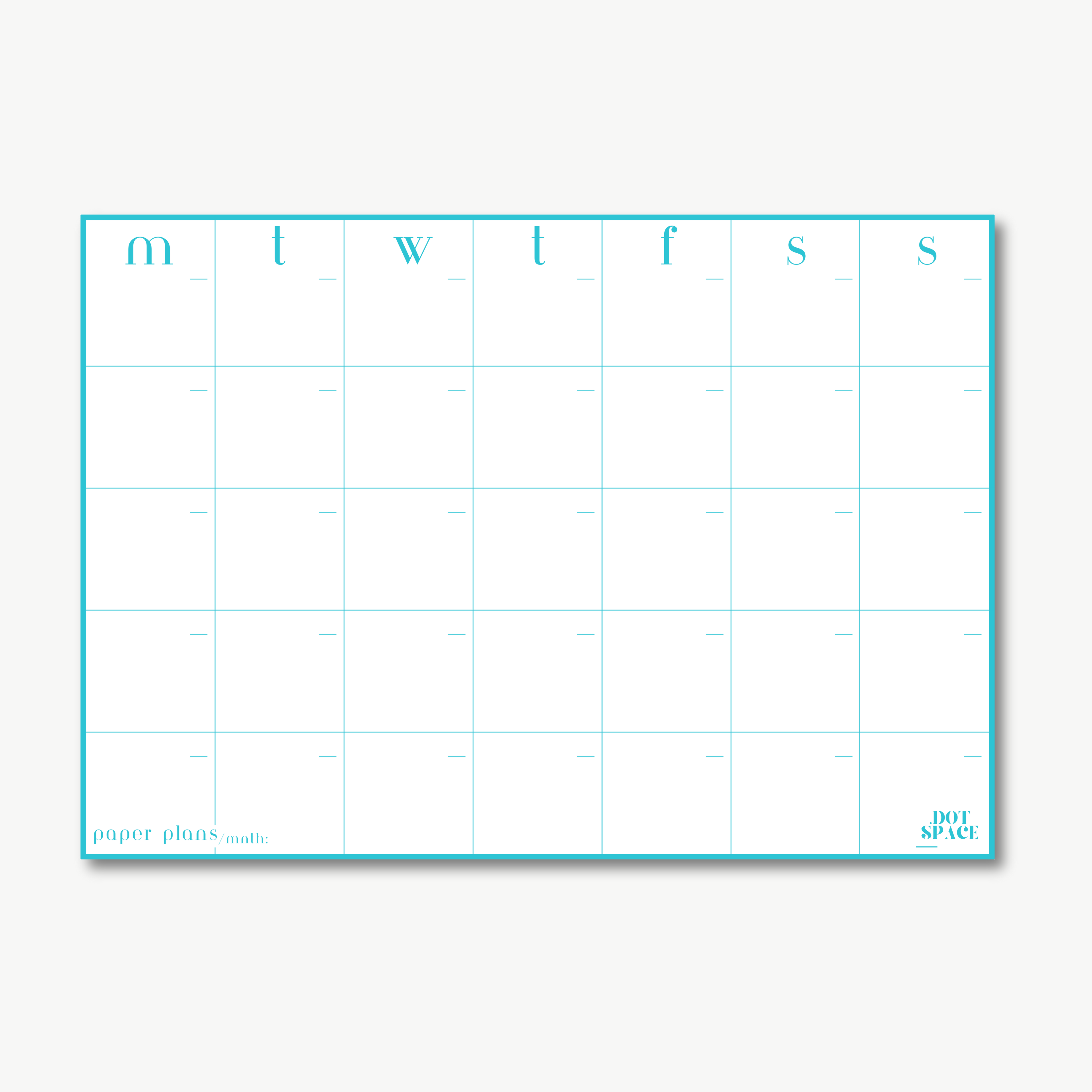 Paper Plans