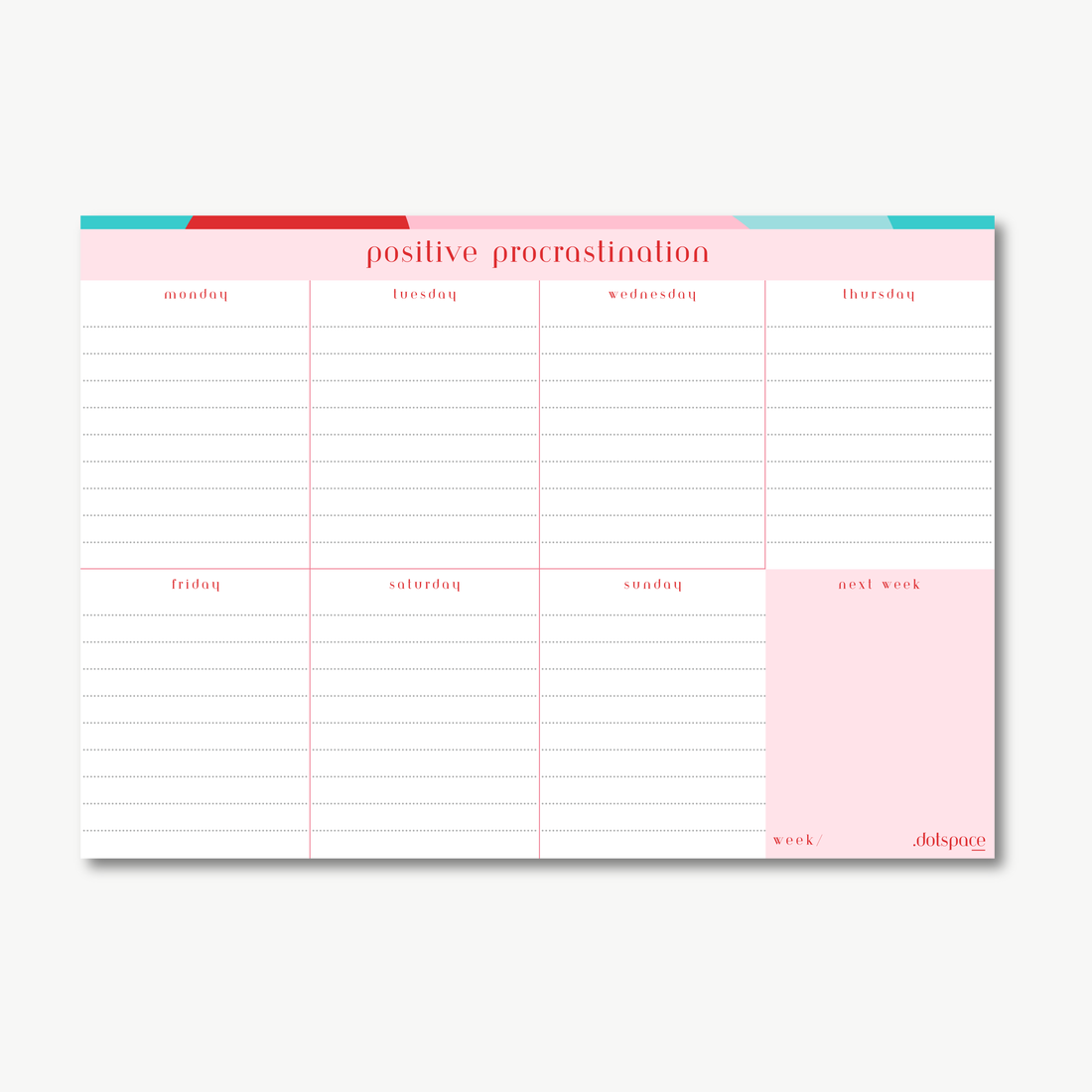 Positive Procrastination