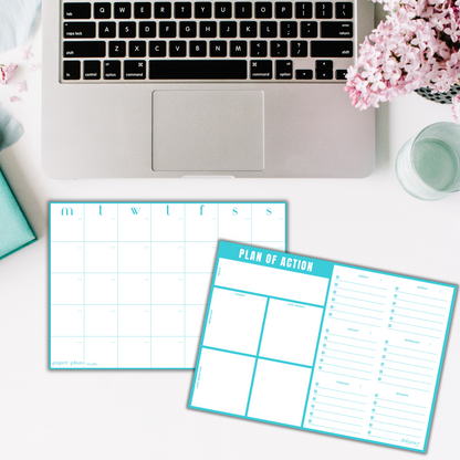 Teal Planner Set